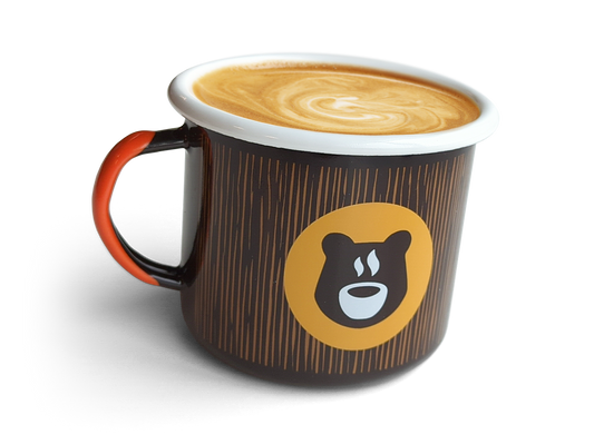 Camp Mug – 12.5 oz. Handmade Emalco Enamelware