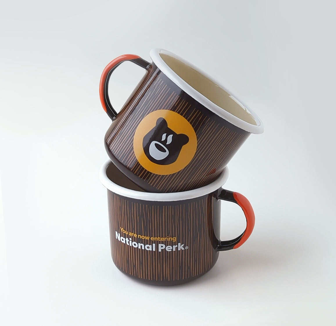 Camp Mug – 12.5 oz. Handmade Emalco Enamelware